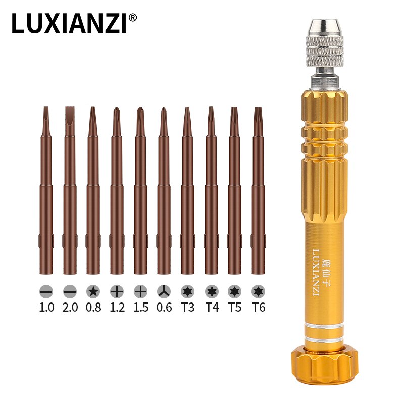 

Магнитная отвертка LUXIANZI 5/10 в 1