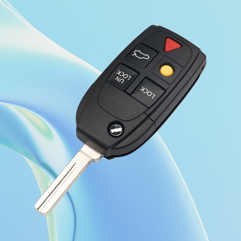 

LIXIANG FCC ID: LQNP2T-APU 315 МГц ID48 чип 5 кнопок автомобильный откидной пульт дистанционного управления для Volvo XC70 XC90 S60 S70 S80 V70 2004-2015
