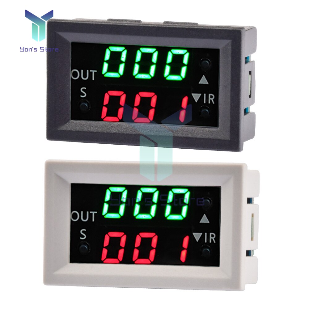 

Реле времени Aideepen 12V delay dual display digital