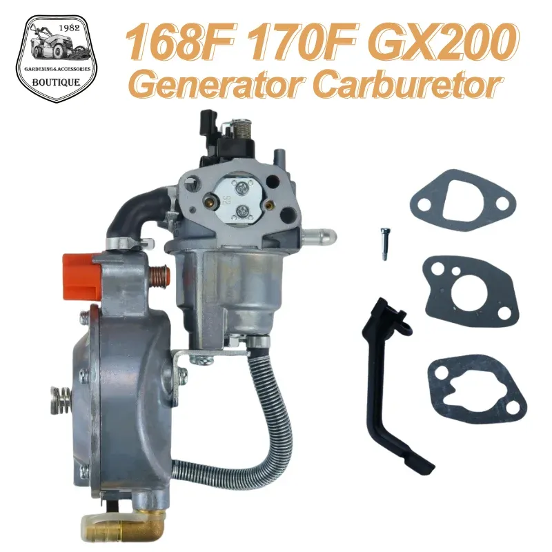 

Модернизированный карбюратор Tri-Fuel для Honda GX160/GX200/GX390 168F/188F, комплект для переоборудования бензина, 2-8 кВт, энергосберегающий