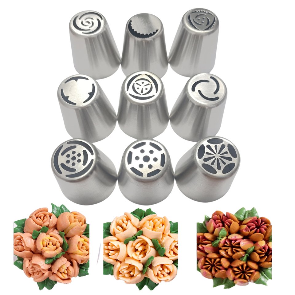 

Набор насадок для глазури Byjunyeor из нержавеющей стали