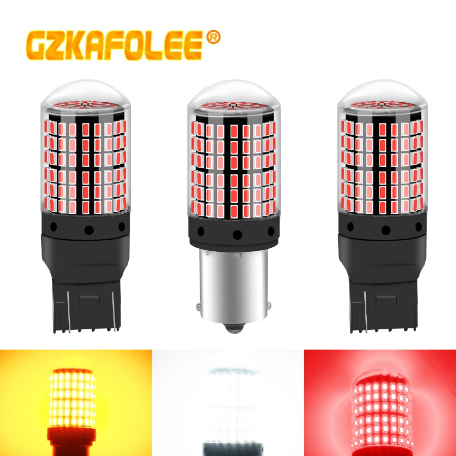 

Поворотный сигнал BAU15S 1156 1157 T20 7440 7443 BA15S P21w Led Bau15s Canbus PY21W для автомобильных фсветильник заднего хода s, стоп светильник, 1 шт.