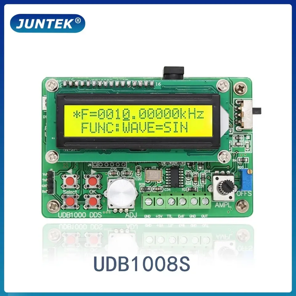 

Генератор сигналов JUNTEK UDB1000S 8МГц