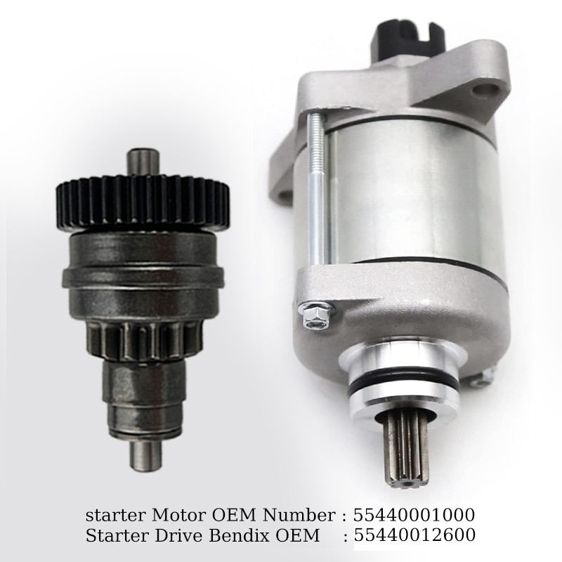 

55440001000 55440126000 Стартер мотоцикла и комплект двигателя Bendix для KTM 250/300 EXC Six Days CKD EXC TPI Запчасти для мотоциклов
