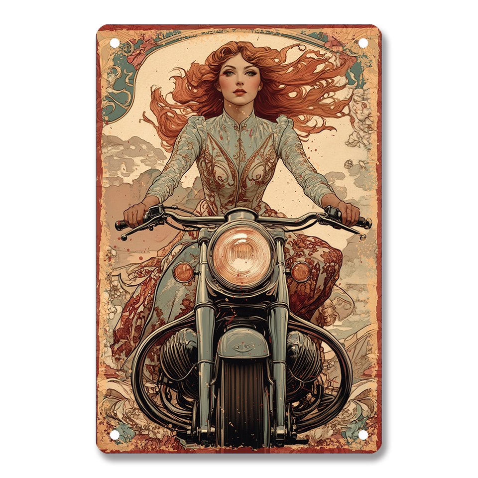 

Металлическая винтажная вывеска CQDM DECOR 8x12 дюймов