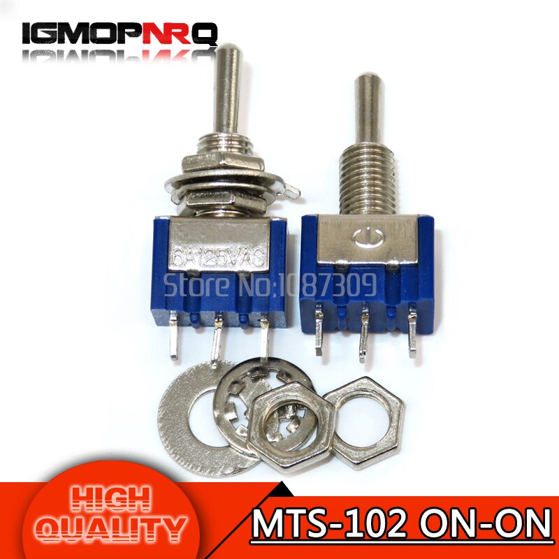 

Переключатели IGMOPNRQ MTS-102 MTS-103 MTS-202 MTS-203 6A 125VAC/3A