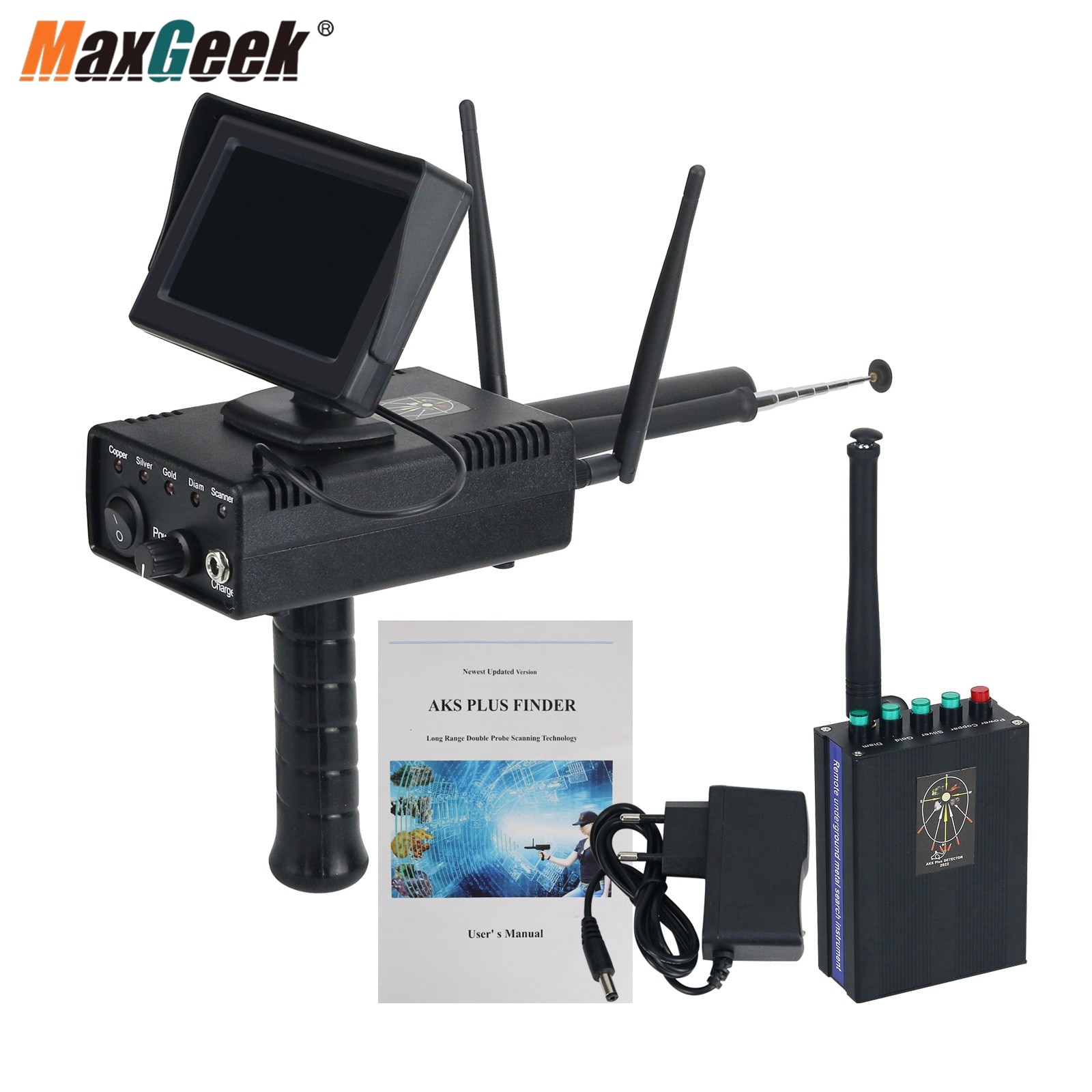 

Maxgeek AKS Plus 3D металлоискатель