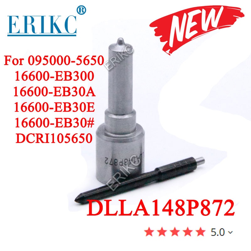 

DLLA148P872 Форсунка системы питания с общей топливной магистралью DLLA 148 P872, дизельный распылитель DLLA 148P872 для Nissan Pathfinder 095000-5650 16600-EB300