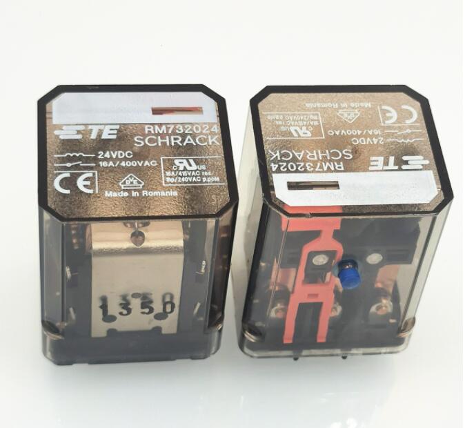 

Реле SCHRACK Tyco RM732024 JQX-53F 24VDC 16A 400VAC