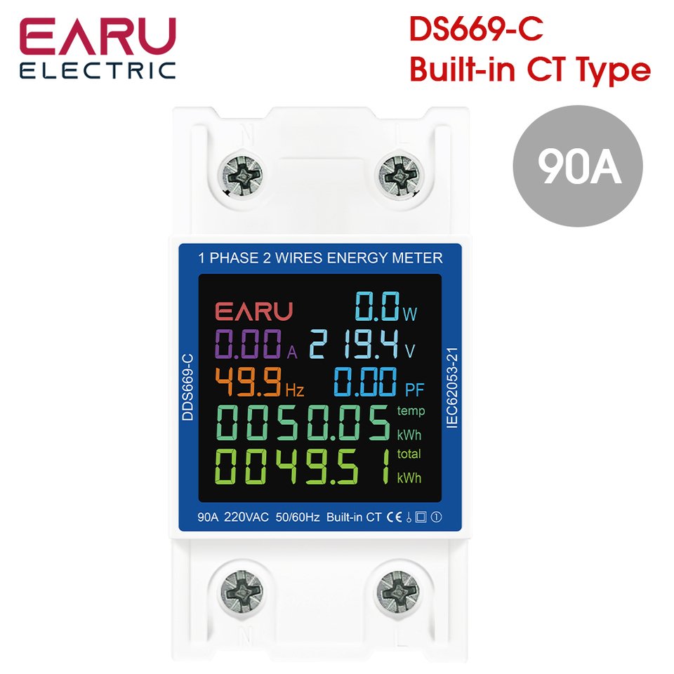 

EARUELECTRIC Динамический монитор напряжения и тока 110В/220В
