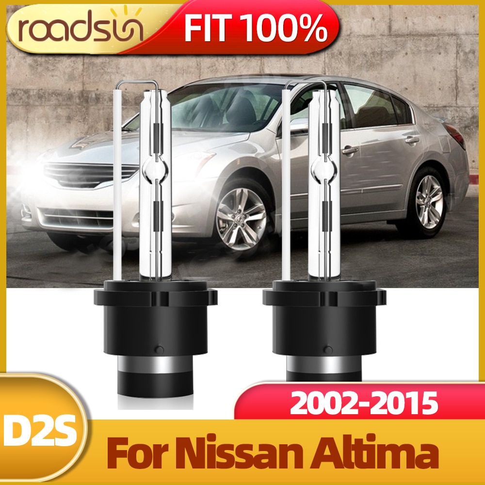 

Ксеноновые HID D2S фары, 2 шт., Автомобильная лампочка головного света для Nissan Altima 2002-2005, 2006, 2007, 2008, 2009, 2010, 2011, 2012, 2013, 2014, 2015