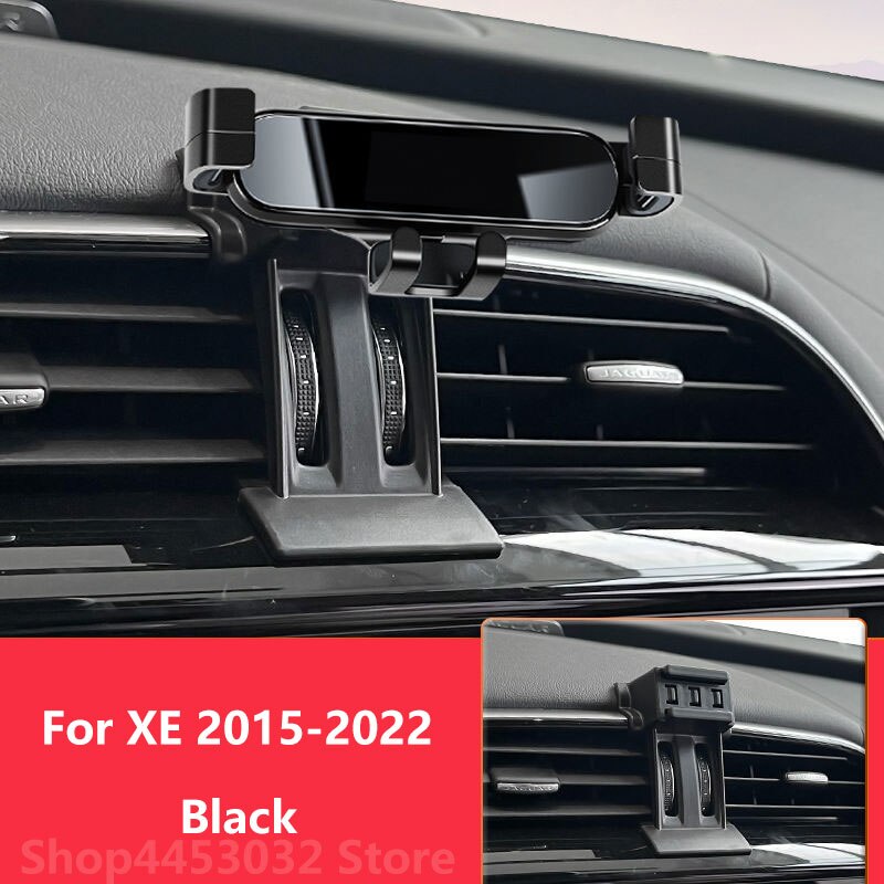 

Для Jaguar XE 2016 2022 2021 2020 2019 2018 Автомобильный держатель для мобильного телефона, вращение на 360 градусов, специальный кронштейн, зажимные аксессуары