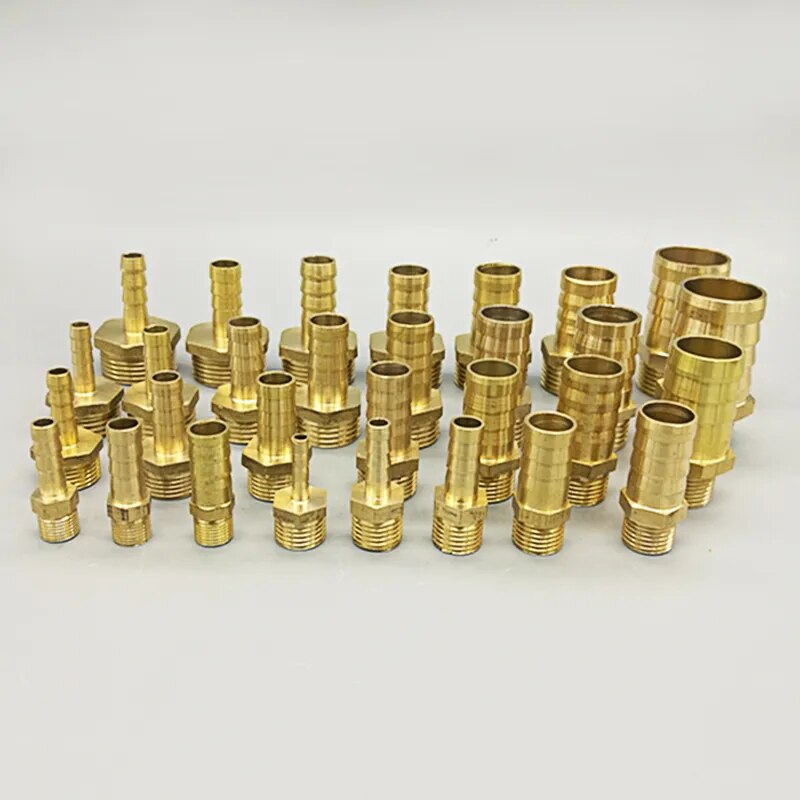 

Медный штуцер для труб 4-19 мм с резьбой BSP 1/8"-1/2"