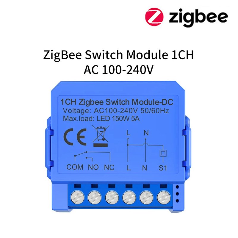 

Tuya умный выключатель Zigbee с сухим контактом