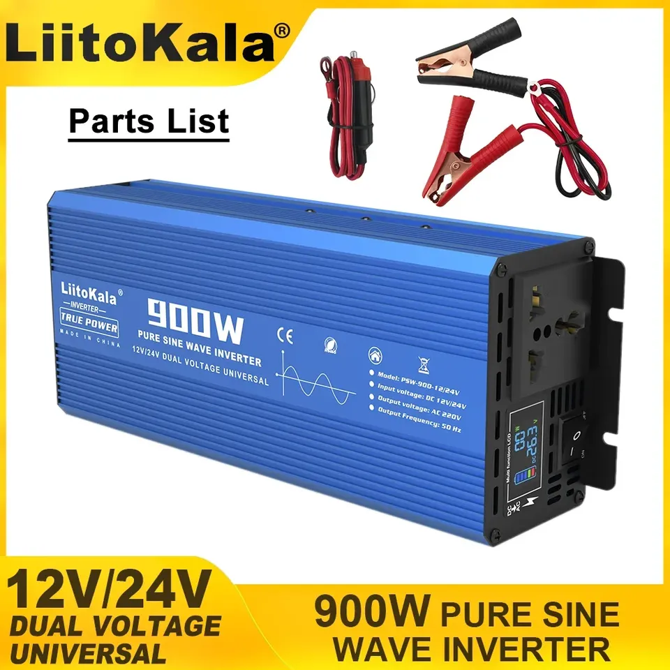 

LiitoKala инвертор 12/24В 1200Вт