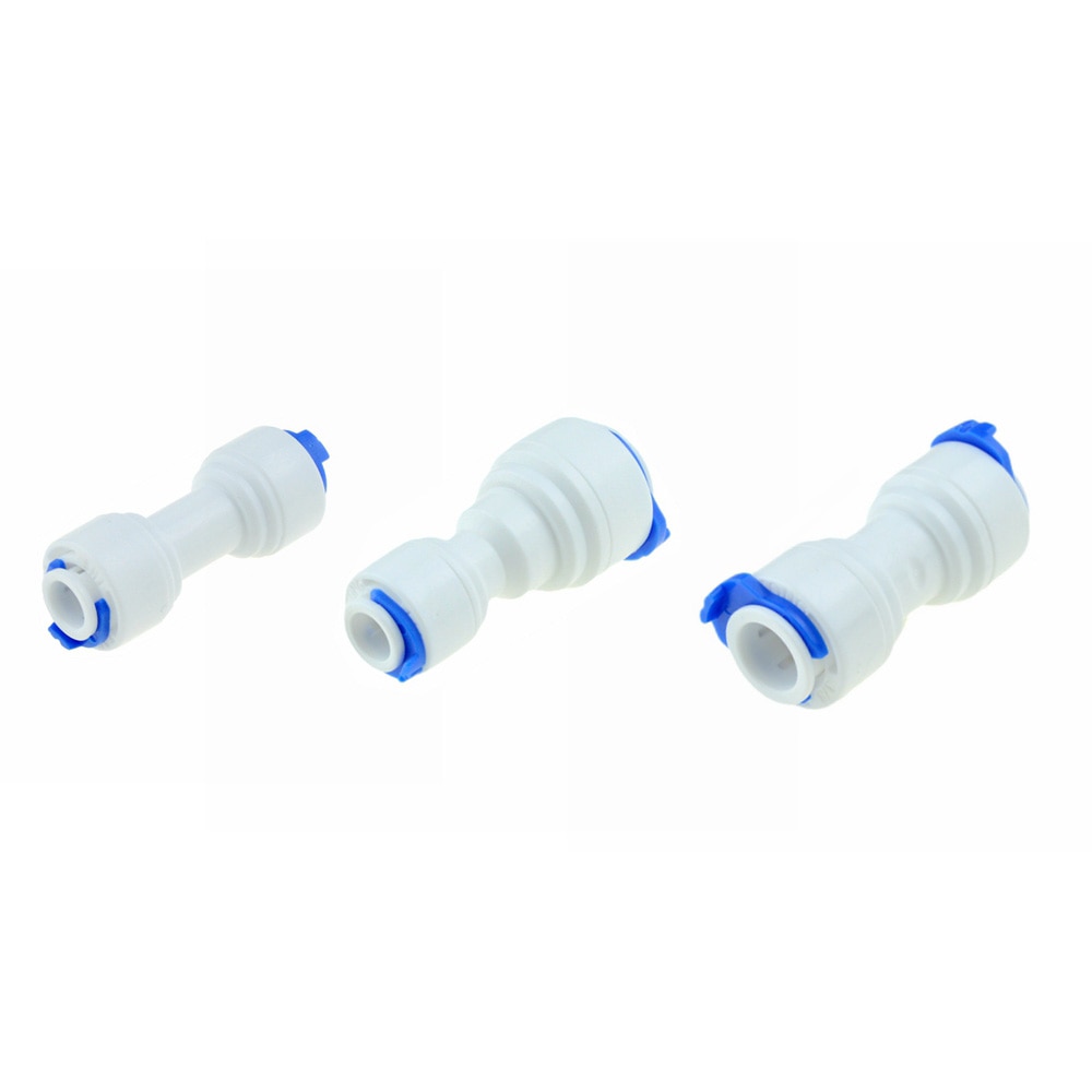 

WYWBEY Прямой пластиковый фитинг для шланга 1/4"-3/8", белый