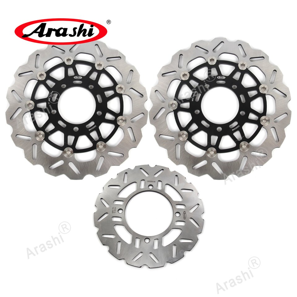 

Arashi 1 комплект для KAWASAKI Z750/Z750 ABS 2007-2012, передние и задние тормозные диски с ЧПУ, роторы Z 750 2007 2008 2009 2010 2011 2012