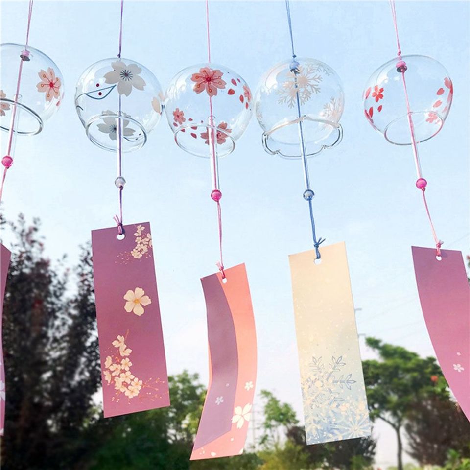 

Японские стеклянные колокольчики Furin