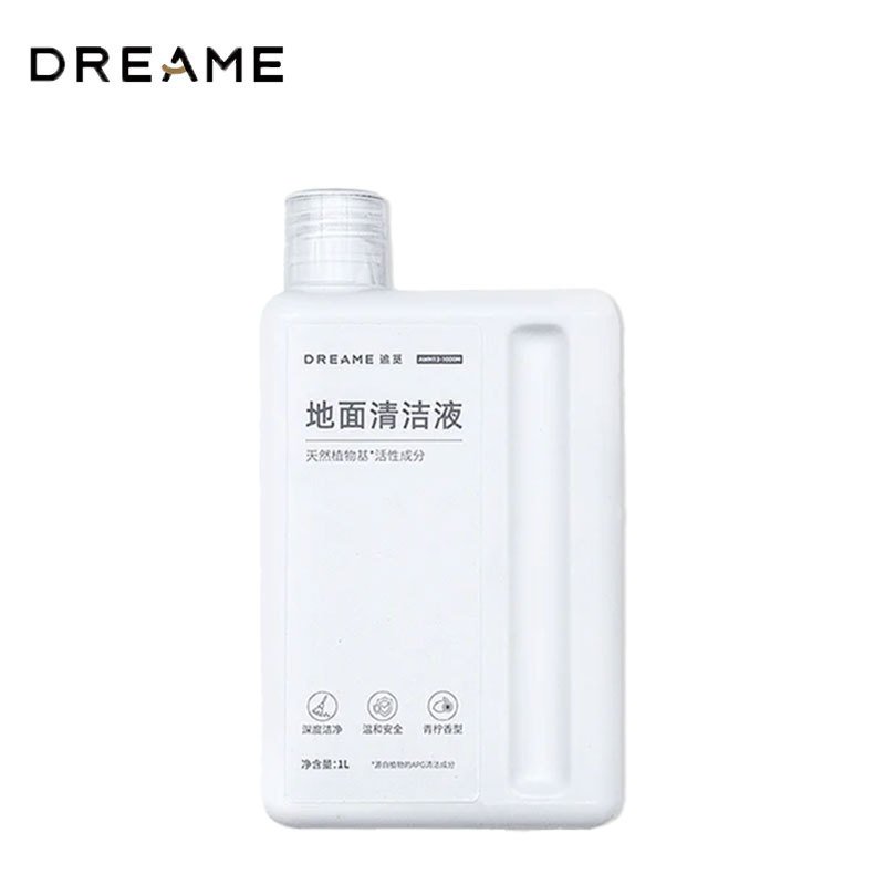 

Оригинальное чистящее решение Dreame 1 л для X50 Ultra/X30 Ultra/X40 Ultra/L10s Pro Ultra, аксессуары для чистящей жидкости
