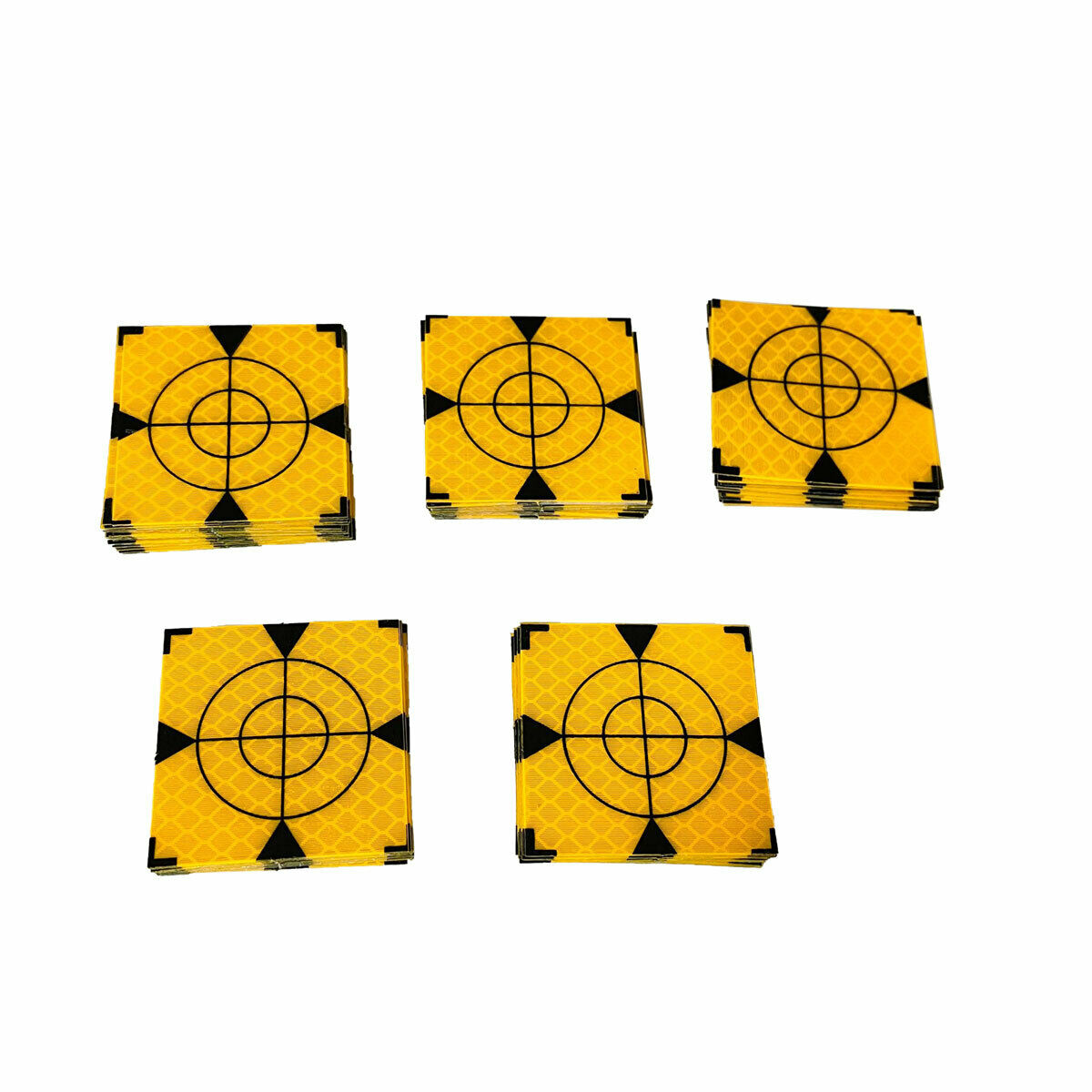 

Отражатели LETER 40 шт., желтые, 20x20 мм