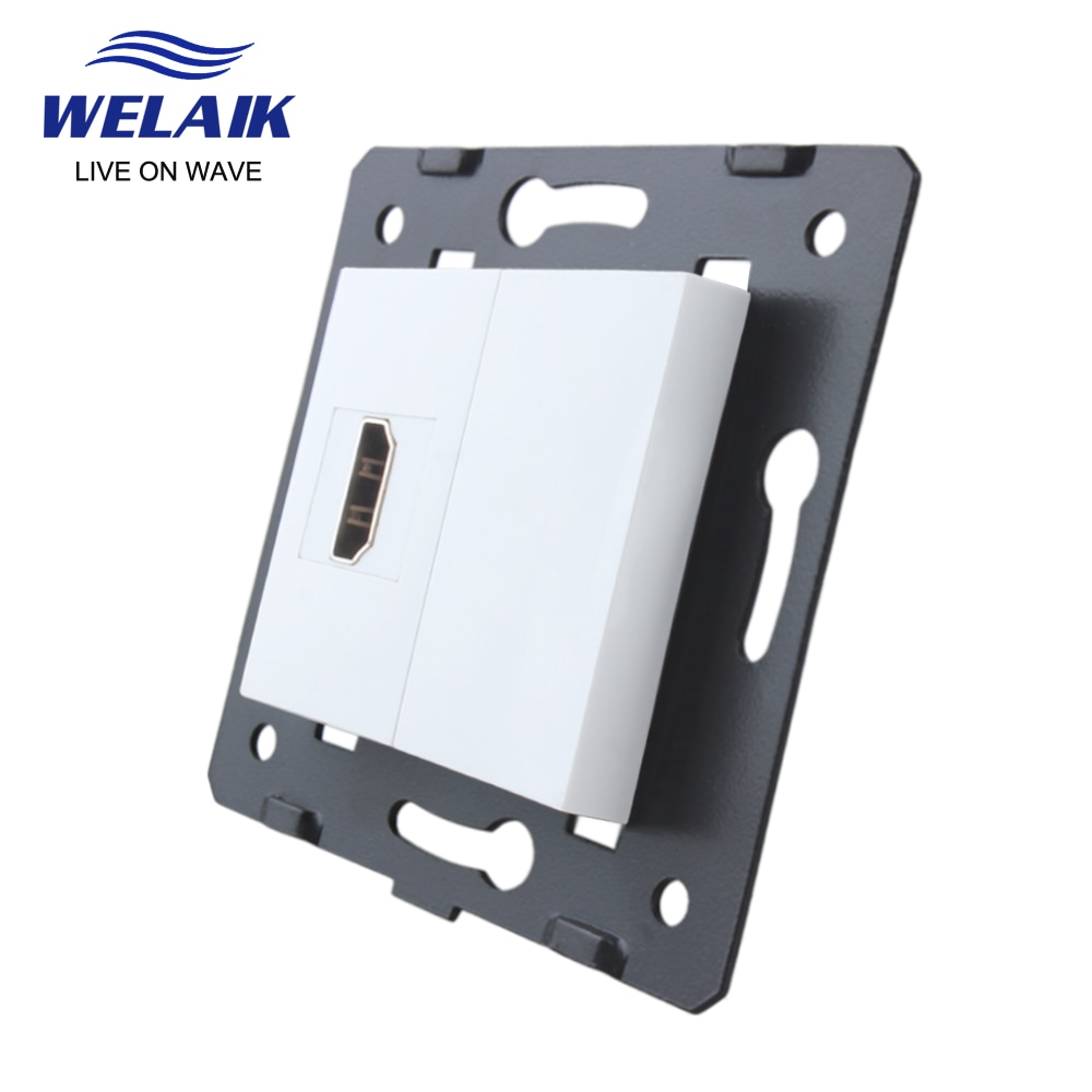 

Запчасти WELAIK для настенных розеток HDMI V1.4