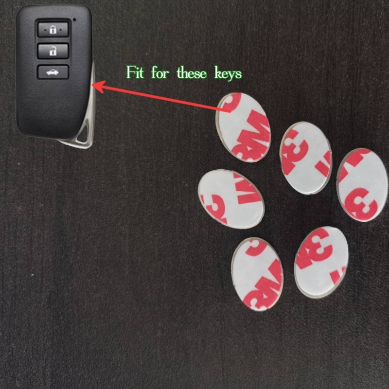 

Размер 17 мм DIY эмблема логотип сменная наклейка эмблема для корпуса дистанционного ключа Lexus