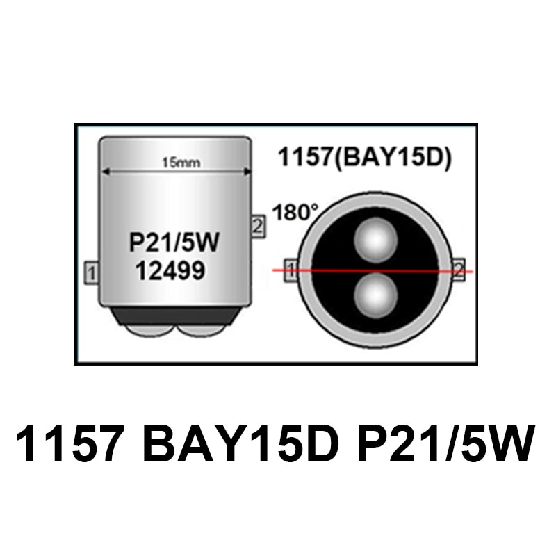 

BMTxms 2 Шт. 1157 BAY15D P21/5W Светодиодные Стоп-сигналы, Красные И Белые Задние Фонари Заднего Хода, Дневные Ходовые Огни