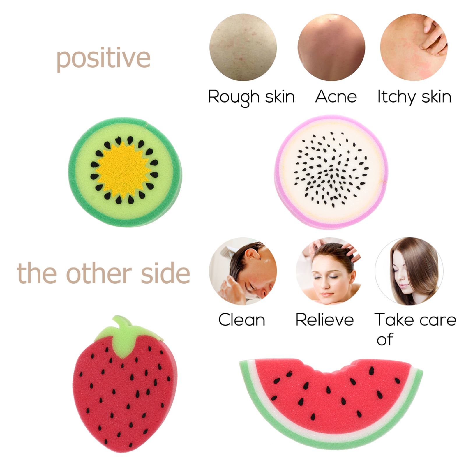 

Губка для ванны Fruit Shape