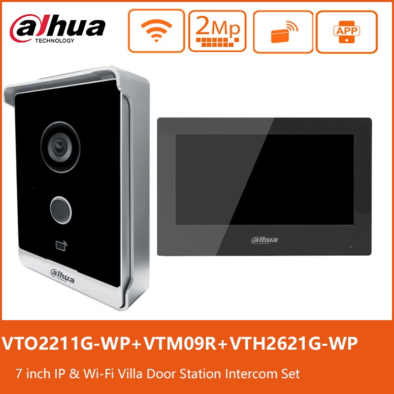

Dahua беспроводной видеодомофон VTO2211G-WP 7 дюймов