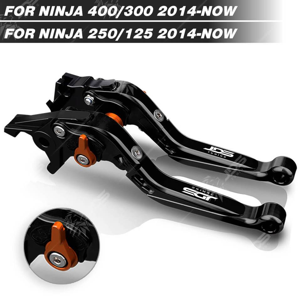 

Для Кавасаки Kawasaki NINJA 400/300/250/125 рычаг сцепления тормозной рычаг набор Складной Удлиненный регулируемых ручек рычаги аксессуары для мотоциклов Запчасти