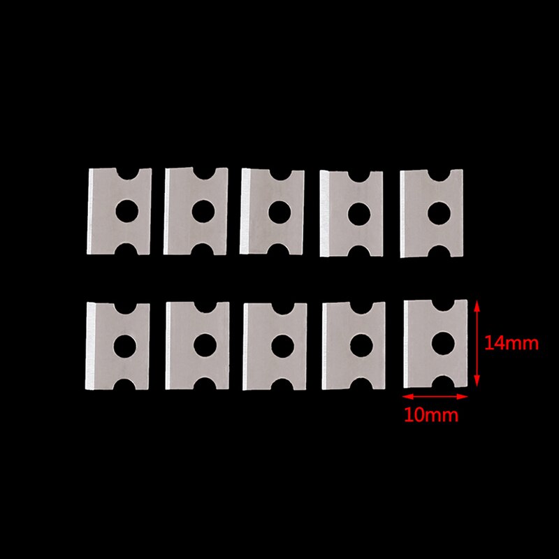 

10 шт. 14 х10 мм 14 х12 мм 21 х10 мм 25 х12 мм 30 х12 мм набор лезвий для сетчатого зажима проводки обжимное основание запасные части распорка