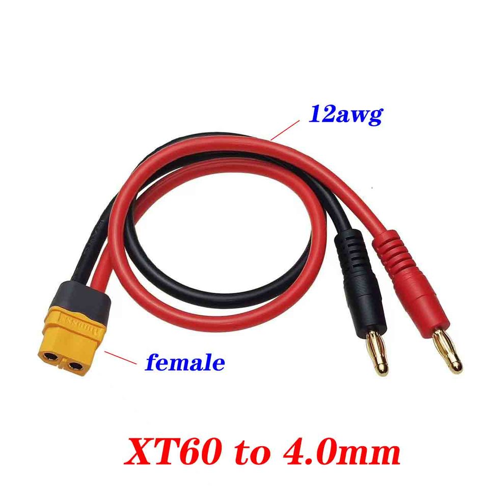 

LAJQTAO Провод для зарядки аккумулятора 30см XT60 EC3 EC5