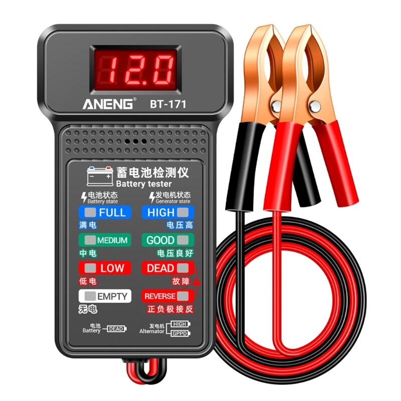 

Тестер емкости аккумулятора 652F 12V