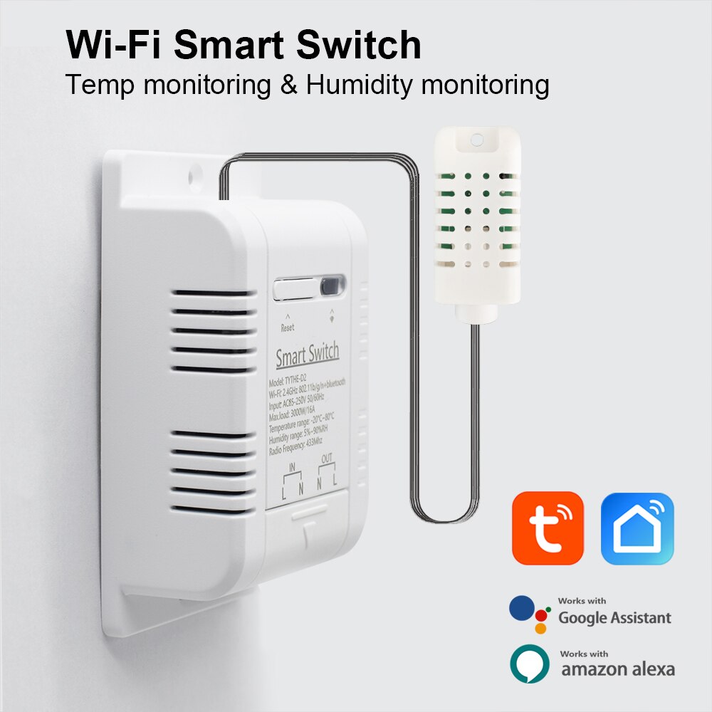 

Scimagic-RC Умное Wi-Fi реле температуры и влажности