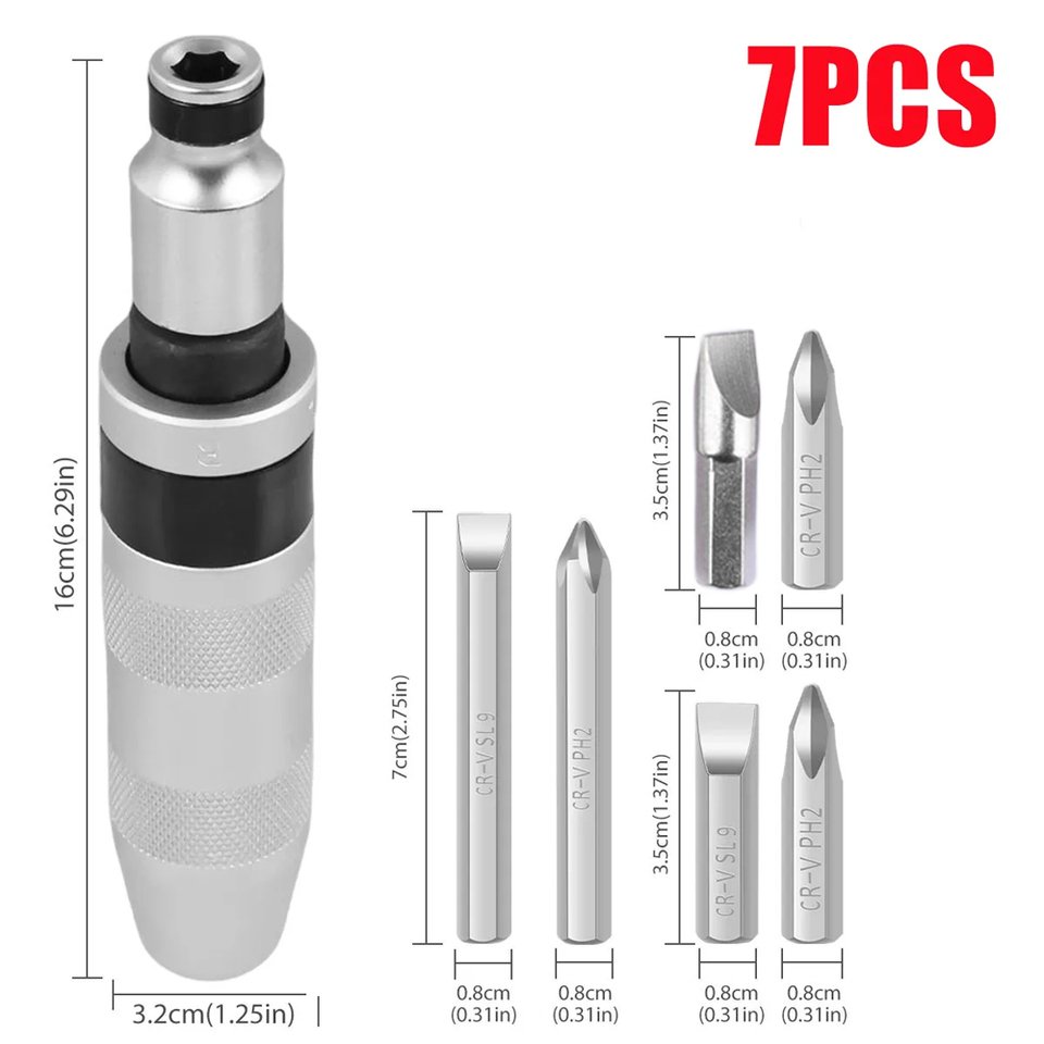 

Набор ударных отверток Aideepen Impact Screwdriver Set
