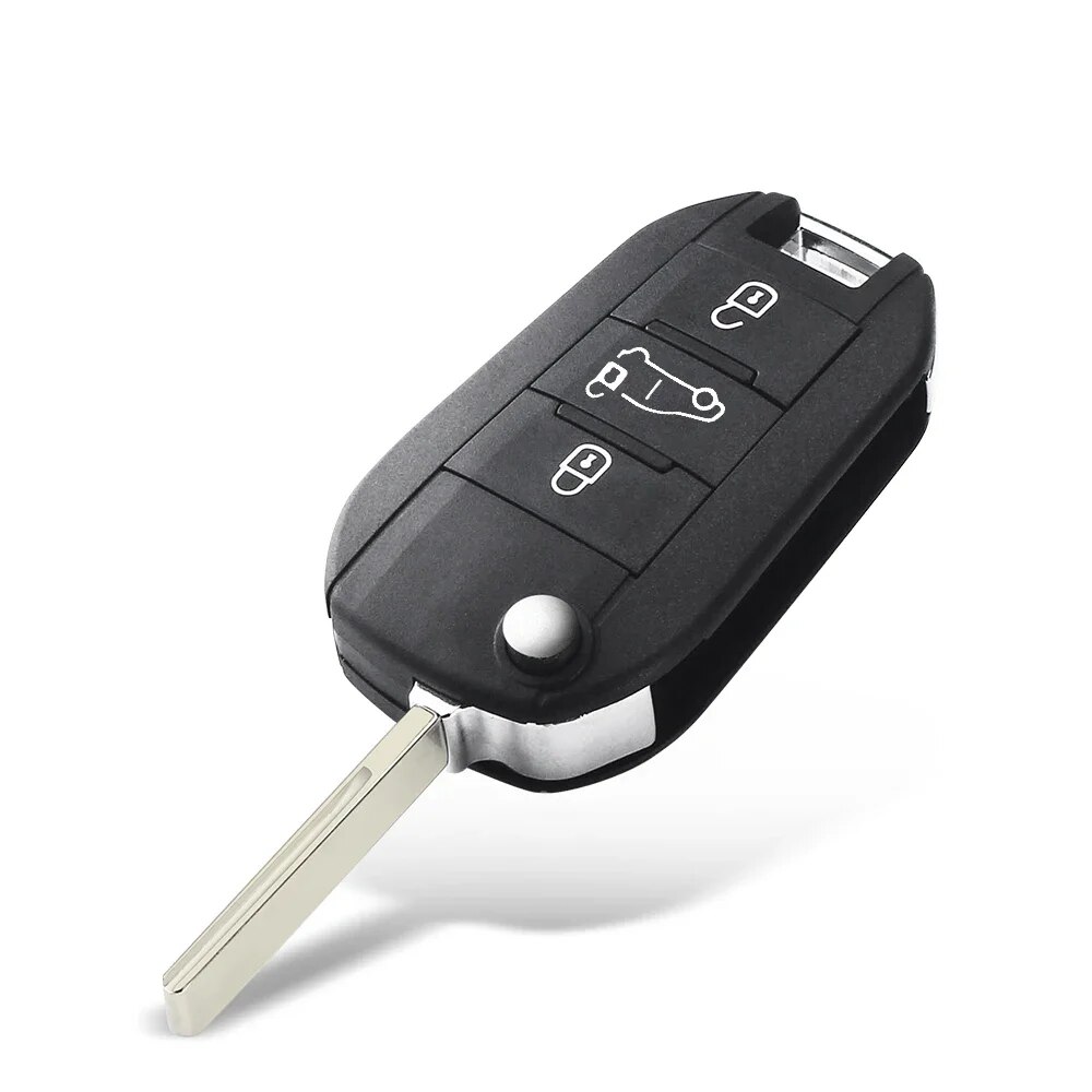 

Чехол для дистанционного ключа KEYYOU для Peugeot 208 2008 301 308 508 5008 RCZ для Citroen C-Elysee C4-Cactus, средняя фара, 3 кнопки