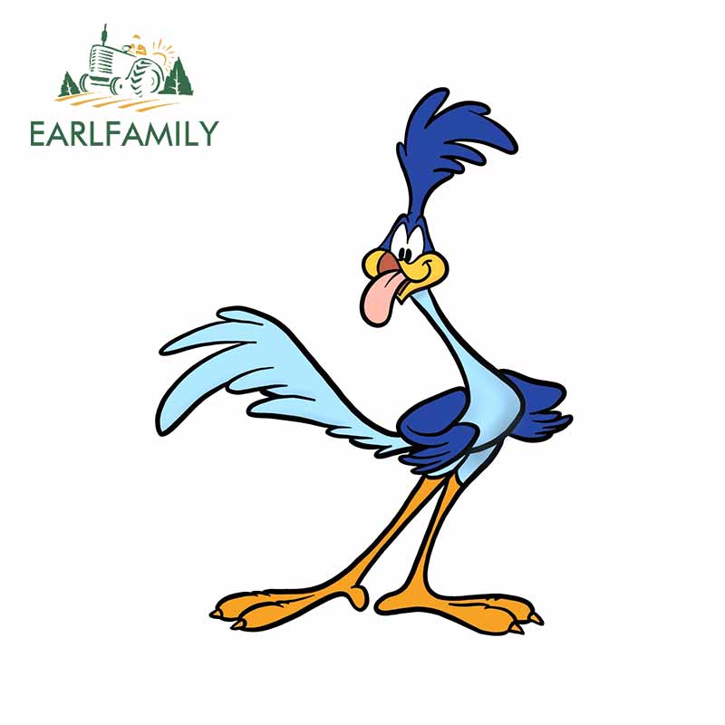 

EARLFAMILY 13 см x 12 см для Wile E. Койот и дорога бегун автомобиль грузовик наклейка бампер окно водонепроницаемый устойчивый к царапинам стикер