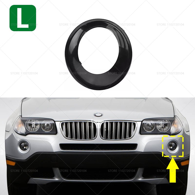 

Для 2007-2010 E83 X3 3.0i 3.0si LCI передняя противотуманная фара, накладка на решетку 51113423789 51113423790
