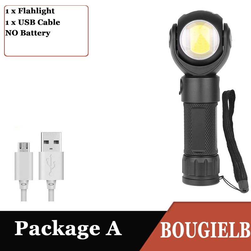 

Портативный фонарь BOUGIELB 1315 LED красный/белый