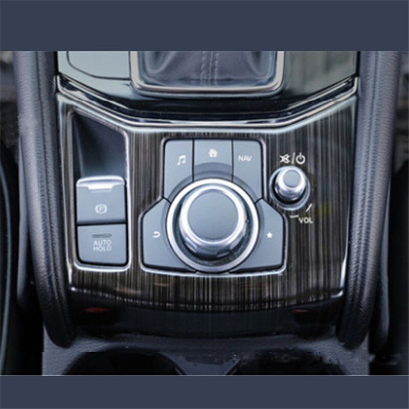 

Автомобильная панель переключения передач из нержавеющей стали декоративные автомобильные чехлы для MAZDA CX-5 CX5 2017 2018 AT автоматическая коробка передач автомобильный Стайлинг