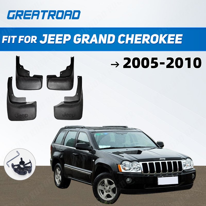 

Автомобильные брызговики для Jeep Grand Cherokee 2005 2006 2007 2008 2009-2010, брызговики, брызговики, брызговики