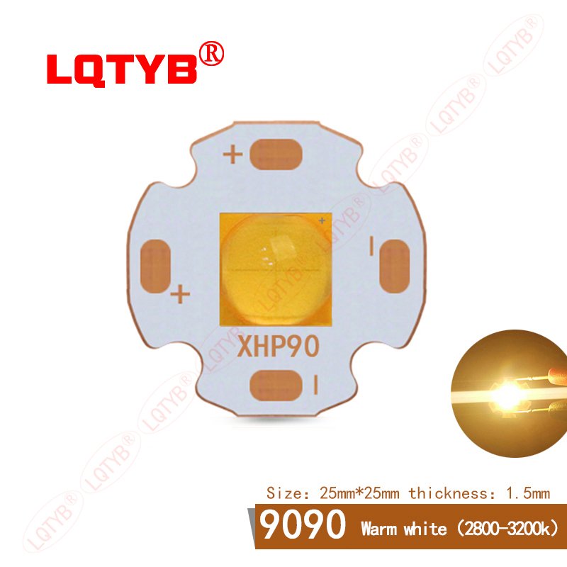 

Фонарик XHP90 белый 36Вт