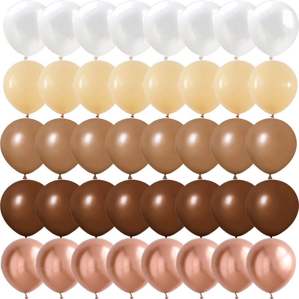 

Золотые блестящие шары Globos 40 шт