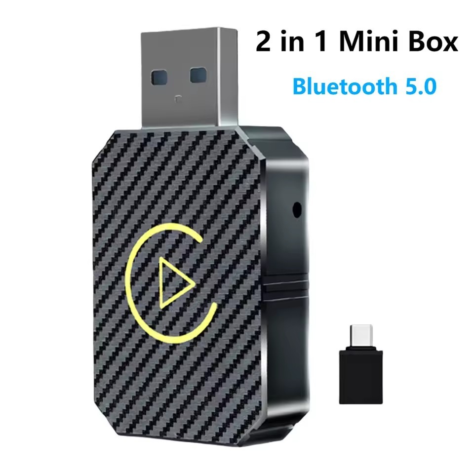 

Беспроводной адаптер Carplay Android Auto USB Car Dongle Plug & Play CarPlay AI Box BT WiFi для проводных автомобилей CarPlay/Andriod Auto