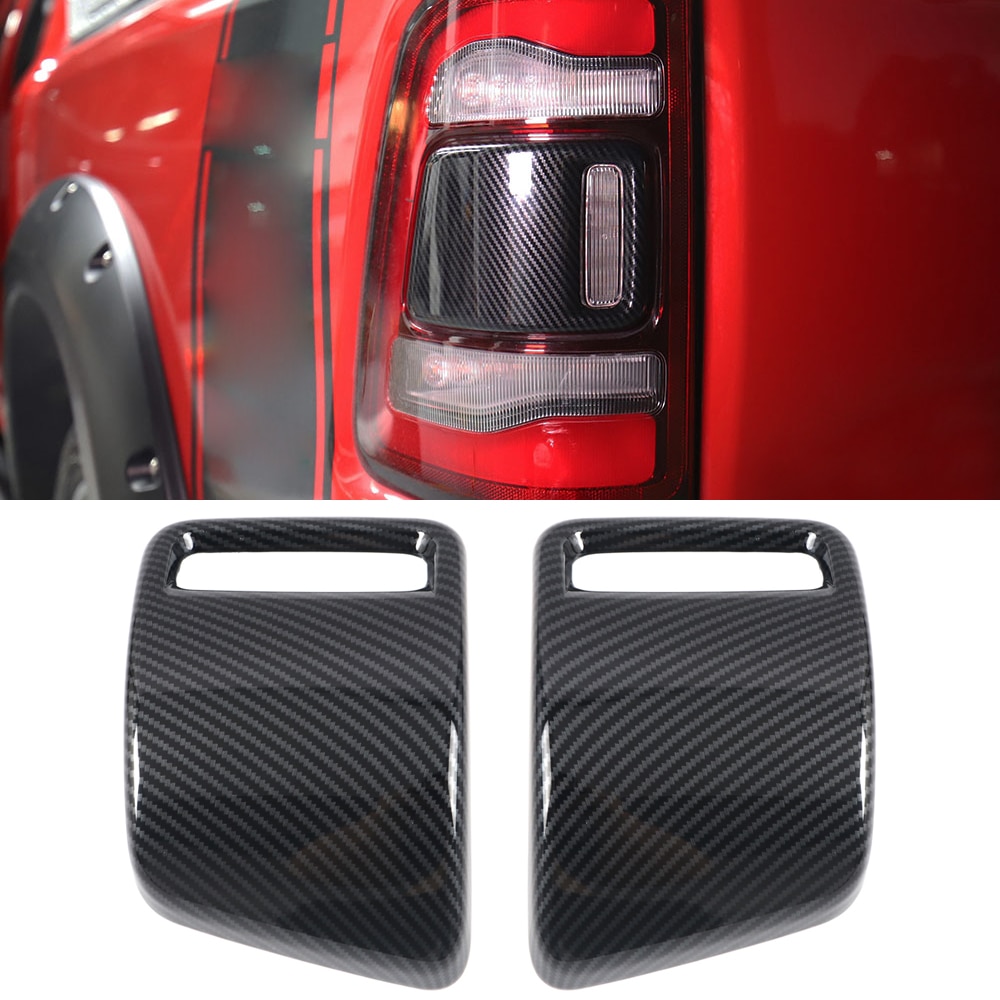 

Подходит для Dodge RAM 1500 2019 2020 2021, аксессуары для стайлинга автомобилей, ABS, задний фонарь, крышка лампы, накладка, 2 шт.