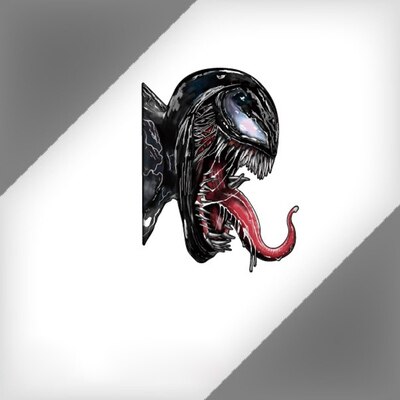 

Индивидуальные модные автомобильные наклейки Venom, виниловые Светоотражающие индивидуальные наклейки на заднее лобовое стекло, тюнинг автомобиля, подходит для автомобиля