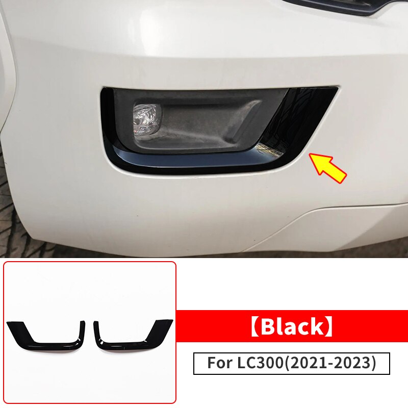 

Для Toyota Land Cruiser 300 2021 2022 2023 передняя противотуманная фара Декоративная полоса LC300 внешние хромированные аксессуары усовершенствованная Настройка
