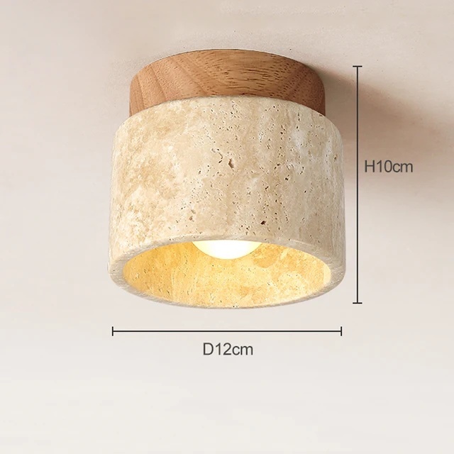 

Потолочный светильник Wabi Sabi желтый мрамор