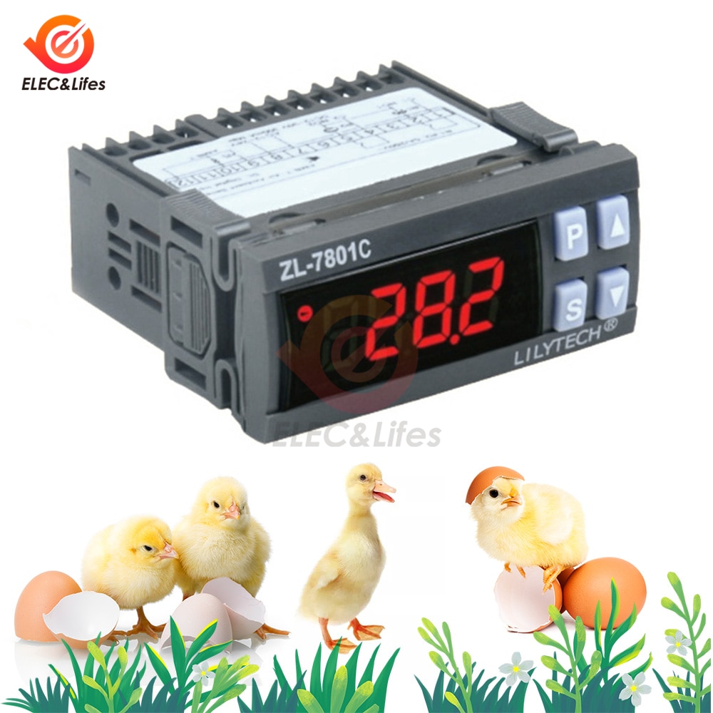 

Aideepen ZL-7801C терморегулятор температуры и влажности