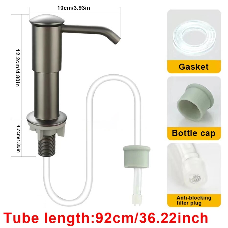 

Обновленный Расширенный дозатор мыла для кухонной раковины